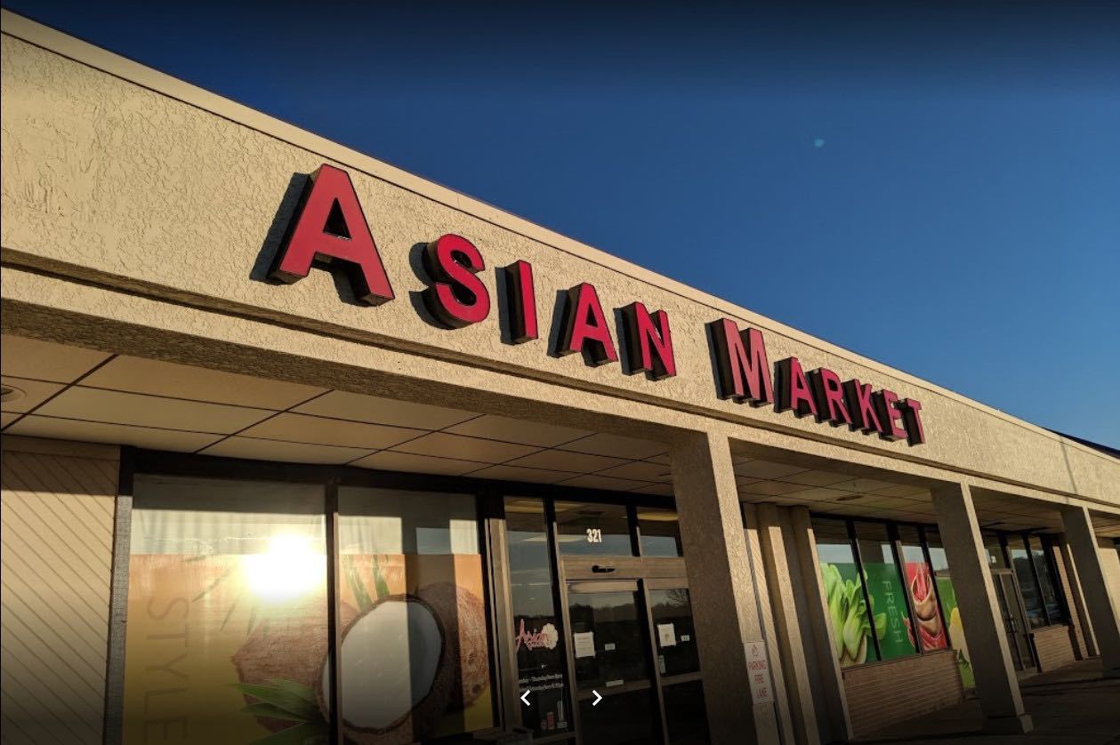 Asian Market, Pan-Asia Supermarket's original Omaha, NE storefront